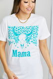 mineB Full Size MAMA Animal Graphic Tee Shirt- ONLINE ONLY 2-10 DAY SHIPPING