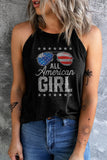 ALL AMERICAN GIRL Graphic Tank - ONLINE ONLY 2-10 DAY SHIPPING