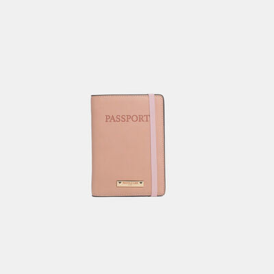 Nicole Lee USA Solid Passport Wallet - ONLINE ONLY