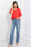 Culture Code Full Size Fresh From The Garden Button Yoke Top - ONLINE ONLY 2-10 DAY SHIPPING