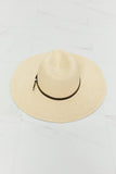 Fame Boho Summer Straw Fedora Hat- ONLINE ONLY- 2-7 DAY SHIPPING