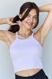 Ninexis Everyday Staple Soft Modal Short Strap Ribbed Tank Top in Lavender- ONLINE ONLY 2-7 DAY SHIPPING