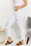 Kancan Full Size Juniper High Rise Slim Straight Distressed Jeans - ONLINE ONLY 2-10 DAY SHIPPING