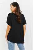 Culture Code Ready To Go Full Size Lace Embroidered Top in Black - ONLINE ONLY 2-10 DAY SHIPPING