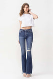 Vervet by Flying Monkey Luna Full Size High Rise Flare Jeans- ONLINE ONLY 2-10 DAY SHIPPING