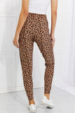 Leggings Depot Full Size Spotted Downtown Leopard Print Joggers- ONLINE ONLY 2-10 DAY SHIPPING