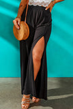 Split Wide Leg Pants- ONLINE ONLY 2-10 DAY SHIPPING
