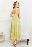HEYSON Summer Dream Crochet Midi Dress in Lime- ONLINE ONLY- 2-7 DAY SHIPPING