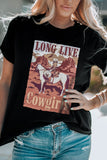LONG LIVE COWGIRLS Graphic Tee- ONLINE ONLY 2-10 DAY SHIPPING