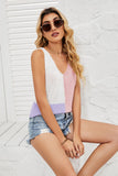 Color Block Knit Tank- ONLINE ONLY 2-10 DAY SHIPPING