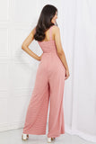 Zenana Only Exception Full Size Striped Jumpsuit - ONLINE ONLY 2-7 DAY SHIP