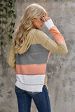 Zip-Up Raglan Sleeve Openwork Hooded Cardigan- ONLINE ONLY 2-10 DAY SHIPPING