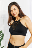 Zenana Romantic Night Full Size Lace Cutout Bralette- ONLINE ONLY 2-10 DAY SHIPPING