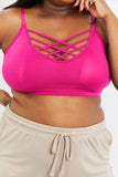 Zenana On The Go Full Size Detail Bralette - ONLINE ONLY 2-10 DAY SHIPPING