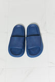 MMShoes Arms Around Me Open Toe Slide in Navy- ONLINE ONLY 2-10 DAY SHIPPING