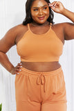 Zenana Soak Up The Sun Ribbed Seamless Crop Cami Top - ONLINE ONLY 2-10 DAY SHIPPING