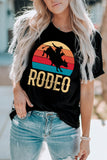 RODEO Graphic Round Neck Short Sleeve Tee- ONLINE ONLY 2-10 DAY SHIPPING