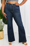 Judy Blue Tiffany Full Size Mid Rise Flare Jeans- ONLINE ONLY- 2-7 DAY SHIPPING