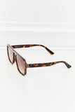 Tortoiseshell Square Polycarbonate Frame Sunglasses- ONLINE ONLY 2-10 DAY SHIPPING