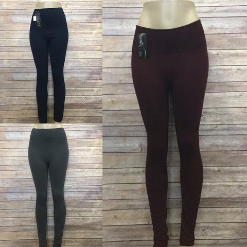 Plus Size Fleece Leggings