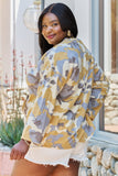 GeeGee All An Illusion Full Size Brushed Camo Print Pullover Top - ONLINE ONLY 2-10 DAY SHIPPING