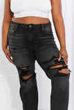 RISEN Full Size Lois Distressed Loose Fit Jeans - ONLINE ONLY 2-10 DAY SHIPPING