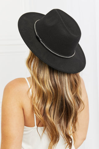 Fame Bring It Back Fedora Hat- ONLINE ONLY- 2-7 DAY SHIPPING