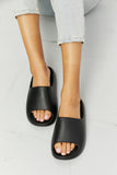 NOOK JOI In My Comfort Zone Slides in Black - ONLINE ONLY 2-10 DAY SHIPPING