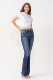 Vervet by Flying Monkey Luna Full Size High Rise Flare Jeans- ONLINE ONLY 2-10 DAY SHIPPING