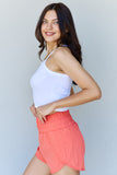 Ninexis Everyday Staple Soft Modal Short Strap Ribbed Tank Top in  Off White- ONLINE ONLY 2-7 DAY SHIPPING