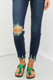 Judy Blue Melaney Full Size Mid Rise Distressed Relaxed Fit Jeans - ONLINE ONLY 2-7 DAY SHIP