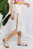 Marina West Swim Relax and Refresh Tassel Wrap Cover-Up- ONLINE ONLY 2-10 DAY SHIPPING