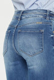 Kancan Distressed Raw Hem High Waist Jeans - ONLINE ONLY