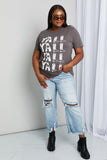 mineB Full Size Y'ALL Cowboy Boots Graphic Tee- ONLINE ONLY 2-10 DAY SHIPPING