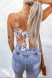 Paisley Print Tie-Back Pointed Hem Cami- ONLINE ONLY- 2-7 DAY SHIPPING