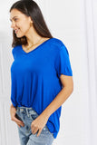 Culture Code Full Size Instant Connection V-Neck Tee- ONLINE ONLY 2-10 DAY SHIPPING