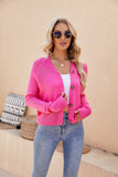 Raglan Sleeve Button Front Cardigan- ONLINE ONLY 2-10 DAY SHIPPING
