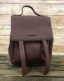 Wine Leather Backpack - In Store