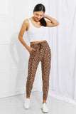 Leggings Depot Full Size Spotted Downtown Leopard Print Joggers- ONLINE ONLY 2-10 DAY SHIPPING