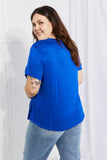 Culture Code Full Size Instant Connection V-Neck Tee- ONLINE ONLY 2-10 DAY SHIPPING