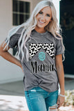 MAMA Graphic Cuffed Sleeve Round Neck Tee- ONLINE ONLY 2-10 DAY SHIPPING