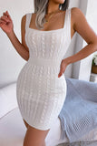 Cable-Knit Sleeveless Mini Dress- ONLINE ONLY 2-10 DAY SHIPPING