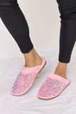 Forever Link Sequin Plush Round Toe Slippers -ONLINE ONLY