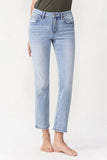 Lovervet Full Size Andrea Midrise Crop Straight Jeans- ONLINE ONLY 2-10 DAY SHIPPING
