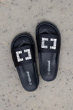 Weeboo Crystal Skies Rhinestone Buckle Slide Sandals- ONLINE ONLY 2-7 DAY SHIPPING