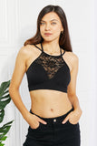 Zenana Romantic Night Full Size Lace Cutout Bralette- ONLINE ONLY 2-10 DAY SHIPPING