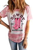 Cowboy Boots Graphic Short Sleeve Tee- ONLINE ONLY- 2-7 DAY SHIPPING