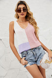 Color Block Knit Tank- ONLINE ONLY 2-10 DAY SHIPPING