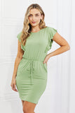 Capella Feeling Happy Butterfly Sleeve Mini Dress- ONLINE ONLY 2-7 DAY SHIPPING