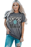 MAMA Graphic Cuffed Sleeve Round Neck Tee- ONLINE ONLY 2-10 DAY SHIPPING